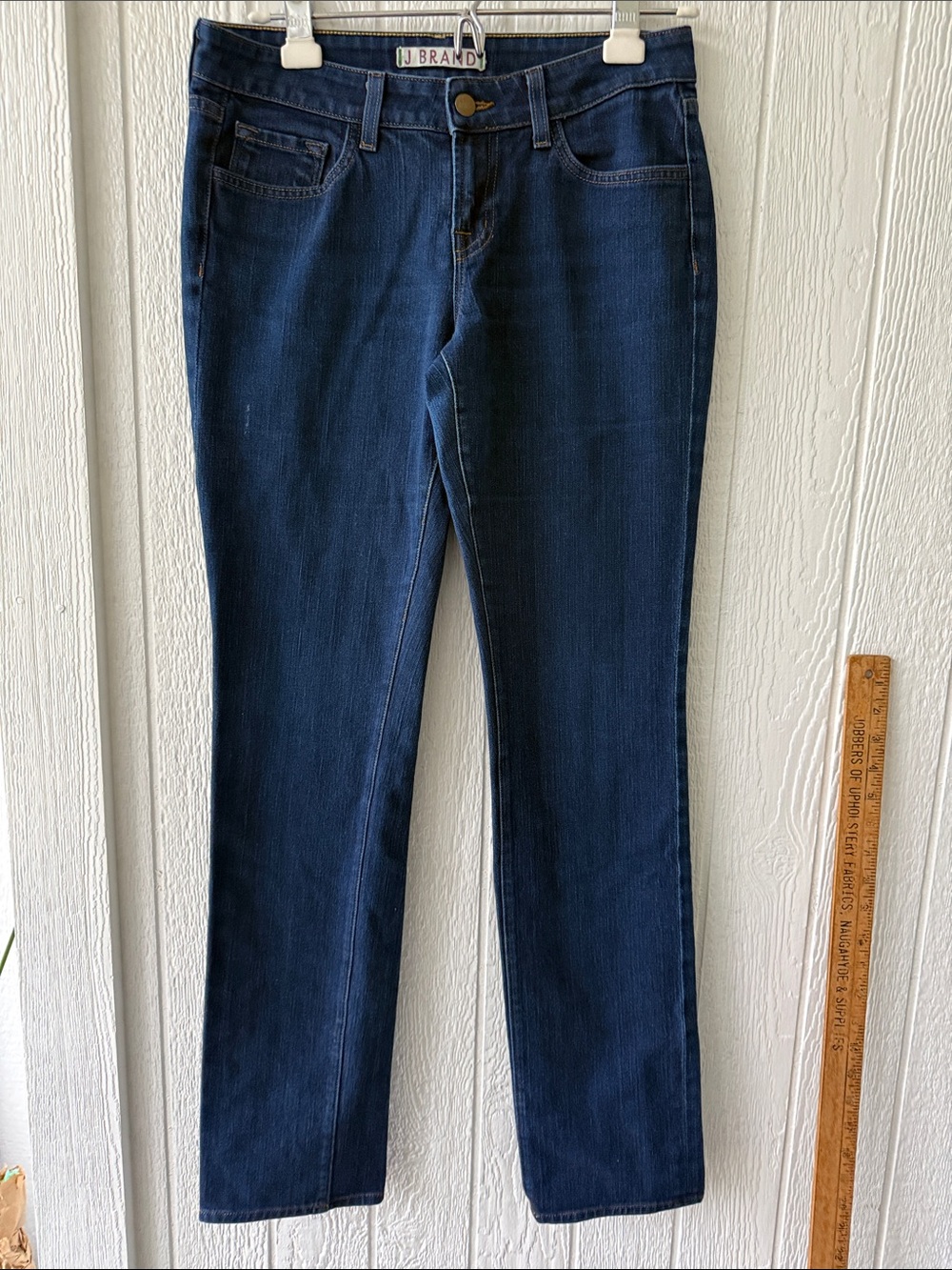 J Brand mid rise straight leg dark denim Jeans womens sz 29